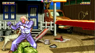 #20 Art Of Fighting 2 Boss Hack: Geese Howard playthrough.