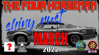 Four Horsemen March 2022 Hot Wheels AMC, Shiny Rust
