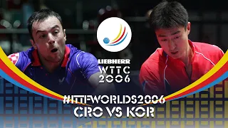 Oh Sang Eun vs Roko Tosic  | 2006 World Table Tennis Championships (MT QF)