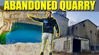 Exploring an Abandoned Quarry | Crazy Finds | Alton, Illinois