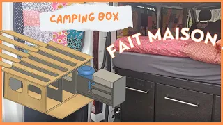 DIY Camping Box - On débute l'aménagement du Trafic III ❤️ ensemble ! Épisode 01 : Lit,Cuisine,Eau