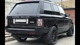 Range Rover 5.0SC выхлоп.