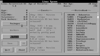 Linux Tycoon | MS DOS