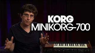 The FIRST Korg Synth: The Korg MiniKorg-700 | Pure 70's Analog Monosynth Magic
