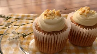 Carrot Cake Cupcakes 🥕🧁 / Home baking