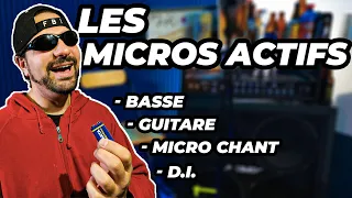 BASSE, GUITARE, CHANT, DI : LES MICROS ACTIFS - #LMR52