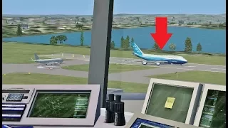 Air Traffic Con-TROLLING in Flight Simulator X (Boston Int'l Airport)