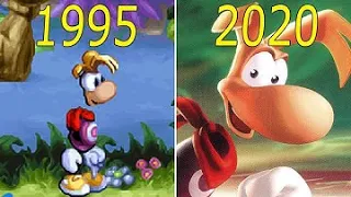 история развития серии игр rayman 1995-2020