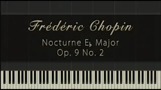NOCTURNE Op 9 N.2 ( E FLAT MAJOR ) - CHOPIN