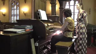 J.S. Bach Toccata, adagio and fugue BWV 564 on Romantic organ!