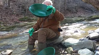 Just Panning for Winter Gold!