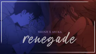 Shinji x Asuka || "get your sh*t together so I can love you"