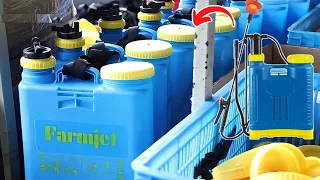 FACTORY में ELECTRIC SPRAYER PUMP कैसे बनता है? Sprayer Pump And Sprayer Charger Manufacture.