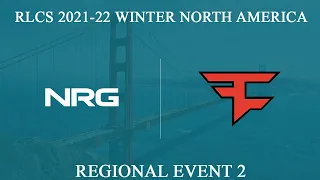 NRG vs FaZe | RLCS 2021-22 Winter: North America | NRG vs FaZe Clan | 30 January 2022