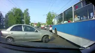 Глупое ДТП на Южном. Чебоксары