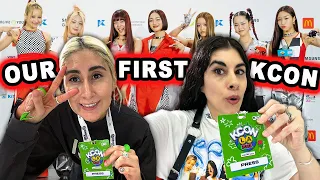 we went to KCON LA 2023 with press passes and THIS happened... (xg, gidle, itzy, everglow, nmixx)