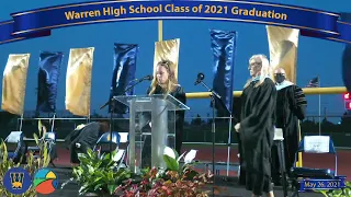 Warren High Live Stream - Celebrating Class of 2021 v1