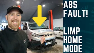 Citroen Dispatch Van ESP/ ABS  fault easy fix!