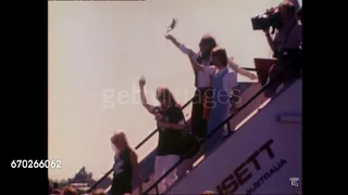 ABBA Agnetha and Anni-Frid wearing Carlton VFL 08031977