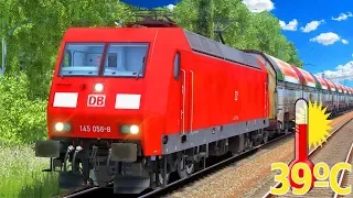 SYSTEMAUSFALL | Hitzewelle in Deutschland | TRAIN SIMULATOR 2019 - Funkstörung auf der Rollbahn