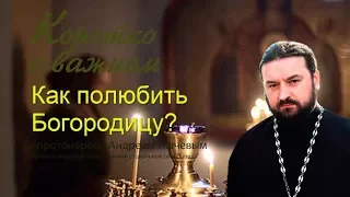 Как полюбить Богородицу? Протоиерей Андрей Ткачев