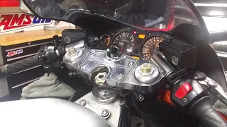 Factory Suspension Setup on Suzuki Hayabusa