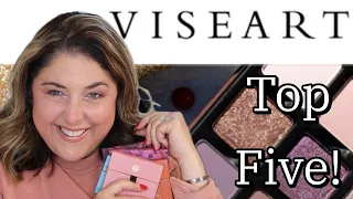 VISEART! Top FIVE Best Eyeshadow Palettes!