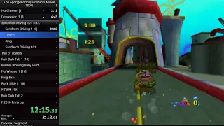 Spongebob The Movie Game 100% Speedrun in 4:07:01 [LAST SPEEDRUN OF 2018]