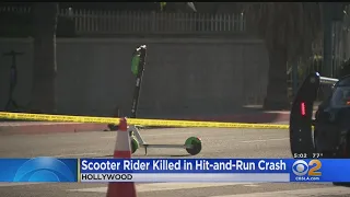 Scooter Rider Killed In Hit-And-Run Crash