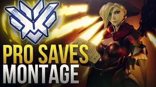 PROS MAKE EPIC SAVES - Overwatch Montage