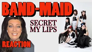 REACTION: BAND-MAID "SECRET MY LIPS" REACTION VIDEO..THESE LADIES ARE BEASTS!!!