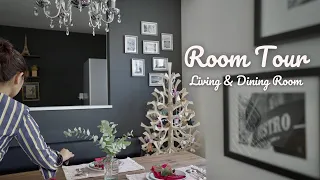 [Room Tour Living & Dining room]Replacing tables and chairs/Ideas to Enjoy the Holiday Season