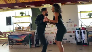 La Bachata Social Dance República Dominicana [La Alemana x El Tiguere]