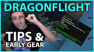 Tips for Early Dragonflight: Alts, Good Early Gear, and Adventure Mode!