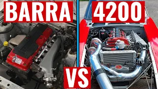 Ford Barra VS Chevrolet Vortec 4200 - Inline 6 Battle