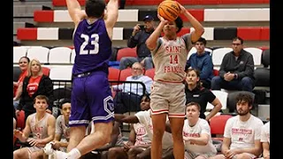 Saint Francis rallies to defeat Stonehill 73-72 and improve to 2-0 in conference play.