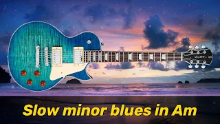 Blues Backing Track in A minor