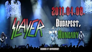 Slayer (with Pat O'Brien) 2011 Budapest, Hungary [Full Rec] [HD]