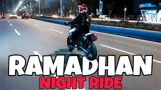 NIGHT RIDE RAMADHAN DI JAKARTA || DTRACKER 250 X