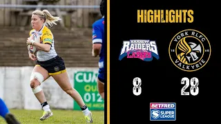 HIGHLIGHTS | Barrow Raiders 8-28 York Valkyrie | Betfred Women's Super League Round Two