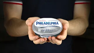 Настоящий СЫР ФИЛАДЕЛЬФИЯ  cream CHEESSE PHILADELPHIA