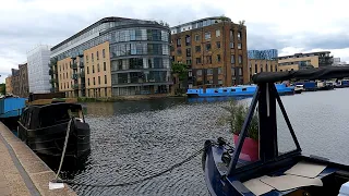 Canal Path Walks: Regent's Canal. From Little Venice near Paddington Basin to Limehouse Basin.