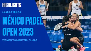 Highlights Quarter - Finals Virseda/Jensen Vs Salazar/Araujo Skechers México Padel Open 2023