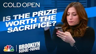 Cold Open: The First Person to Get Gina to Look Up Wins - Brooklyn Nine-Nine