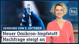 Neuer Omikron impfstoff: Nachfrage steigt an | hessenschau vom 05.10.2022