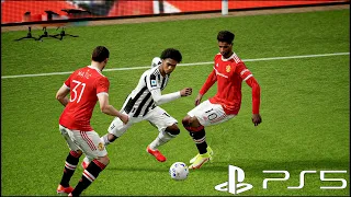 eFootball 2022 - Manchester United vs Juventus | Gameplay | PS5