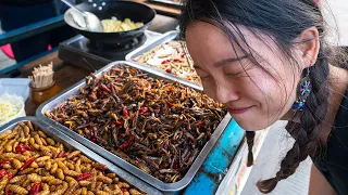 Unbelievable Chinese Bug Market in Yunnan