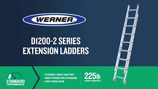 Werner - D1200-2 Extension Ladders