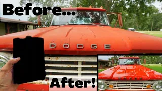 This $8 Product Saved My Faded 55 Year Old Paint Job (Amazing Results!)