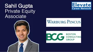 How To Develop The Investor's Mindset - Sahil, Warburg Pincus Private Equity & BCG Consulting